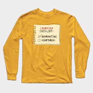 I survived quarantine Long Sleeve T-Shirt